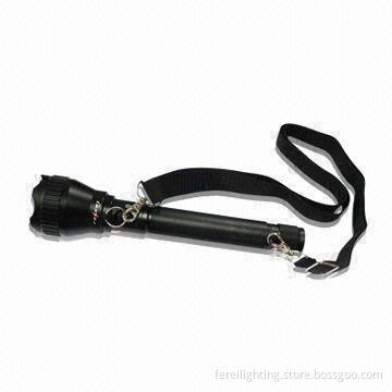 Rechargeable Tactical LED Flashlight with Dual 18650 Lithium Battery and Long Lifespan